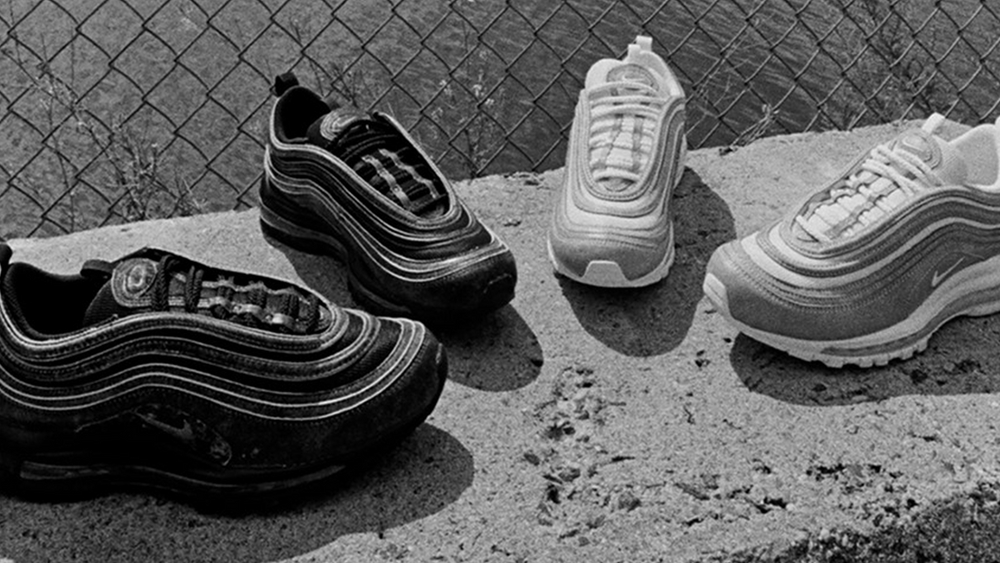 Image via Dover Street Market Here's Where You Can Cop the COMME des GARÇONS HOMME PLUS x Nike Air Max 97
