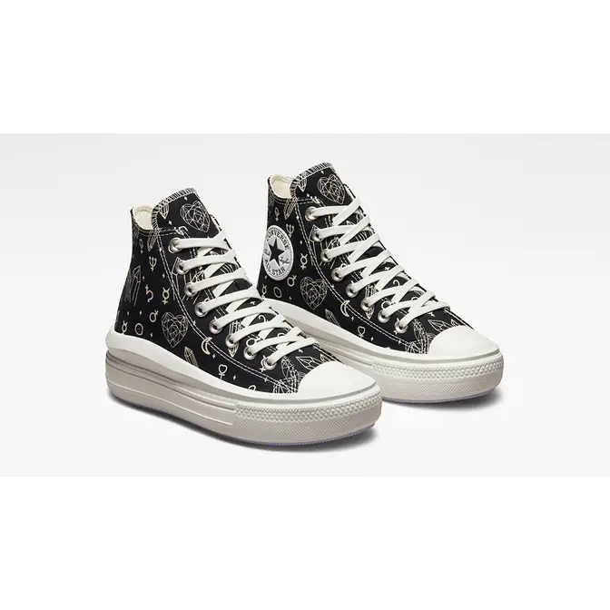 Converse Chuck Taylor Move Mystic Crystals Platform High Black Where
