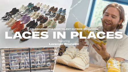 Laces in Places: Lorenzo Brunetti Laces in Places: Lorenzo Brunetti