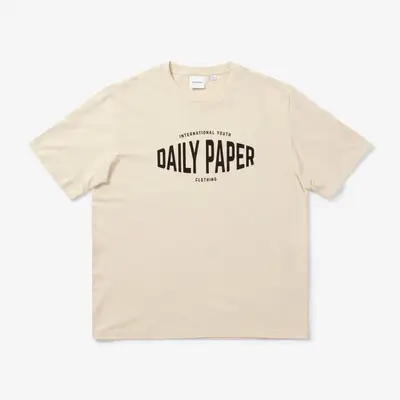 Daily Paper Youth Tee Overcast Beige Feature