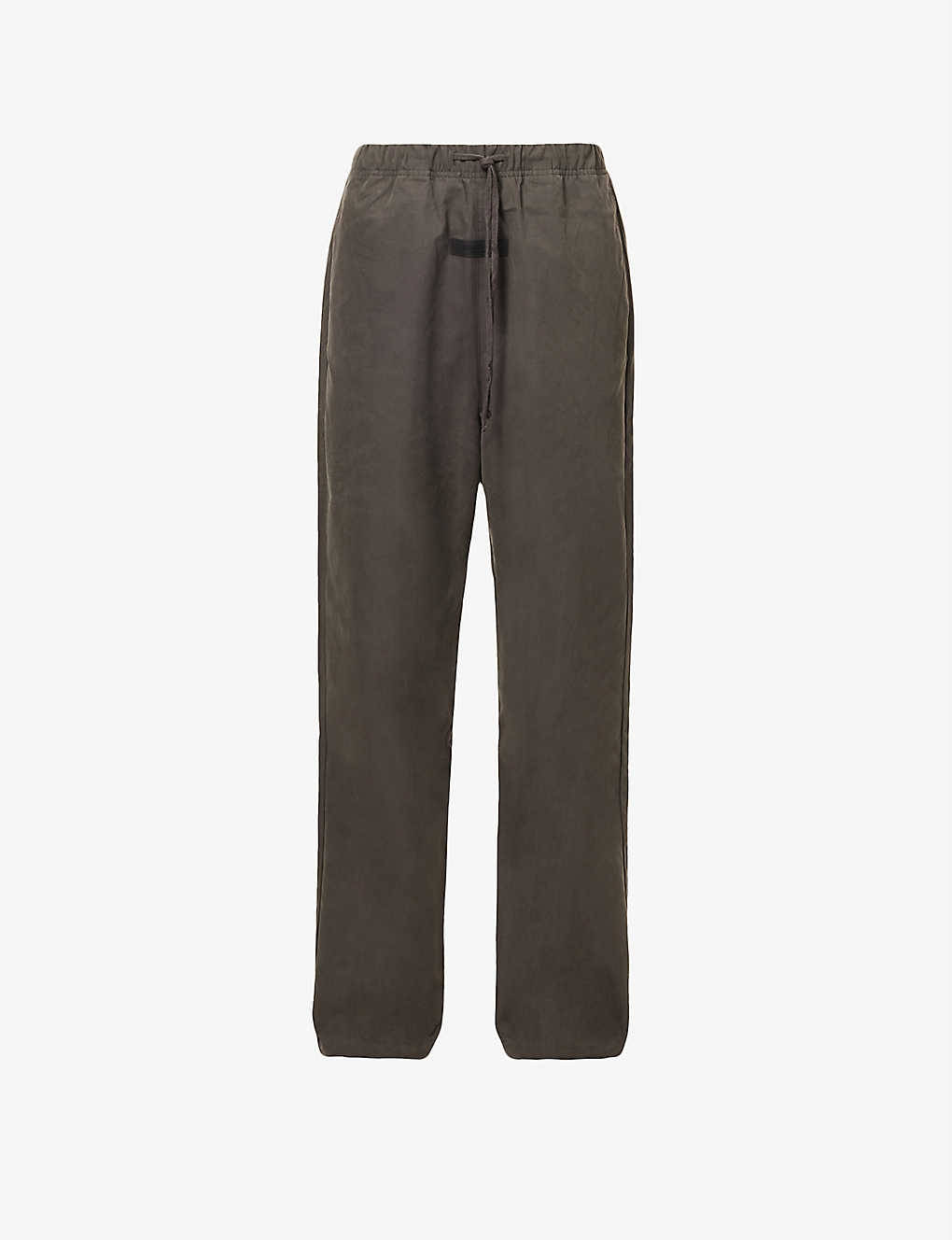 Fear of God ESSENTIALS Drawstring Waist Trousers Off Black