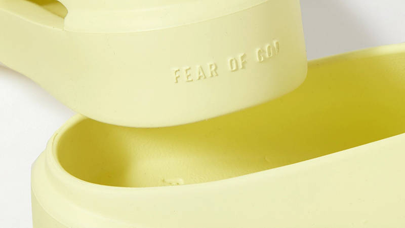 Fear of God The California Slip On Canary FG80-100EVA-741 Detail 2