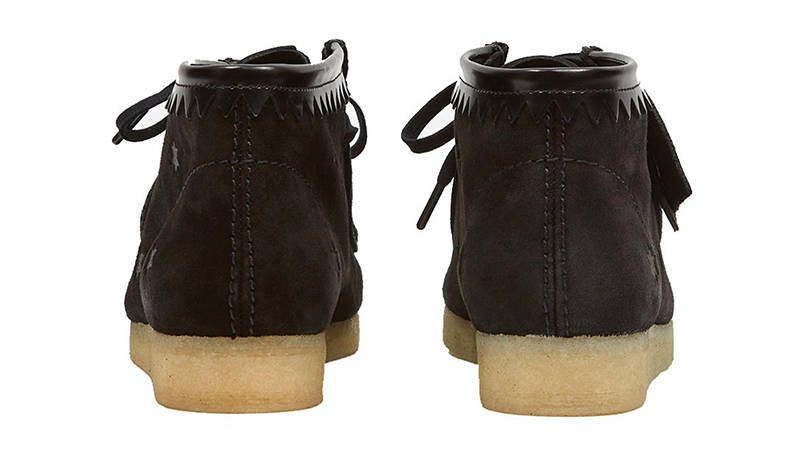 Goodhood x Clarks Originals Wallabee Boot Black Back