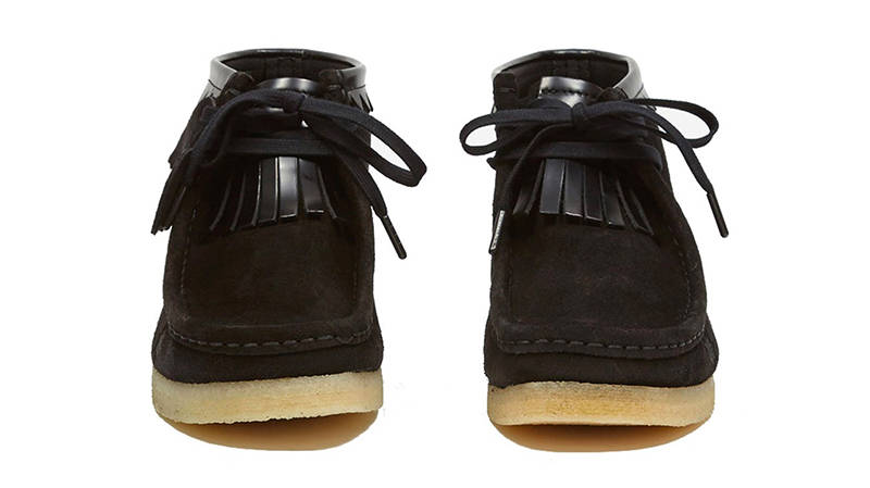 Goodhood x Clarks Originals Wallabee Boot Black Front
