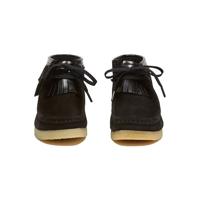 Sneaker and fashion Instagrammer based in Boston Wallabee Boot Black Front