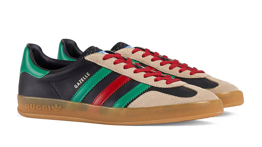 Gucci x adidas Gazelle Black Oatmeal | Where To Buy | undefined | The ...