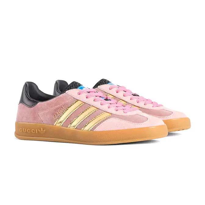 Gucci x adidas Gazelle Pink Velvet | Where To Buy | The Sole Supplier