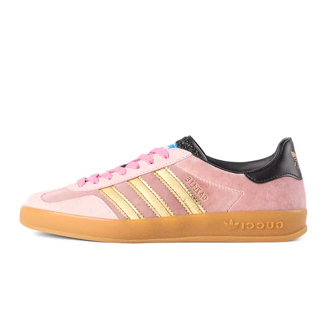 Gucci x adidas Gazelle Pink Velvet | Where To Buy | The Sole Supplier