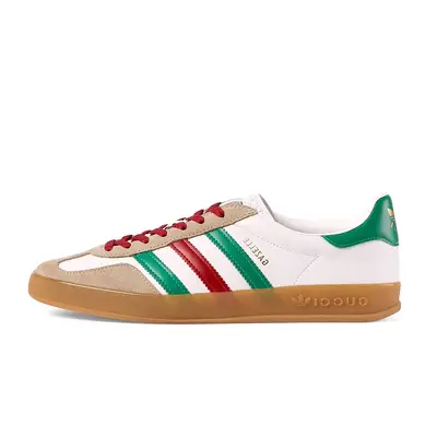 Gucci x adidas Gazelle White Oatmeal Where To Buy 726487AAA439547 The Sole Supplier