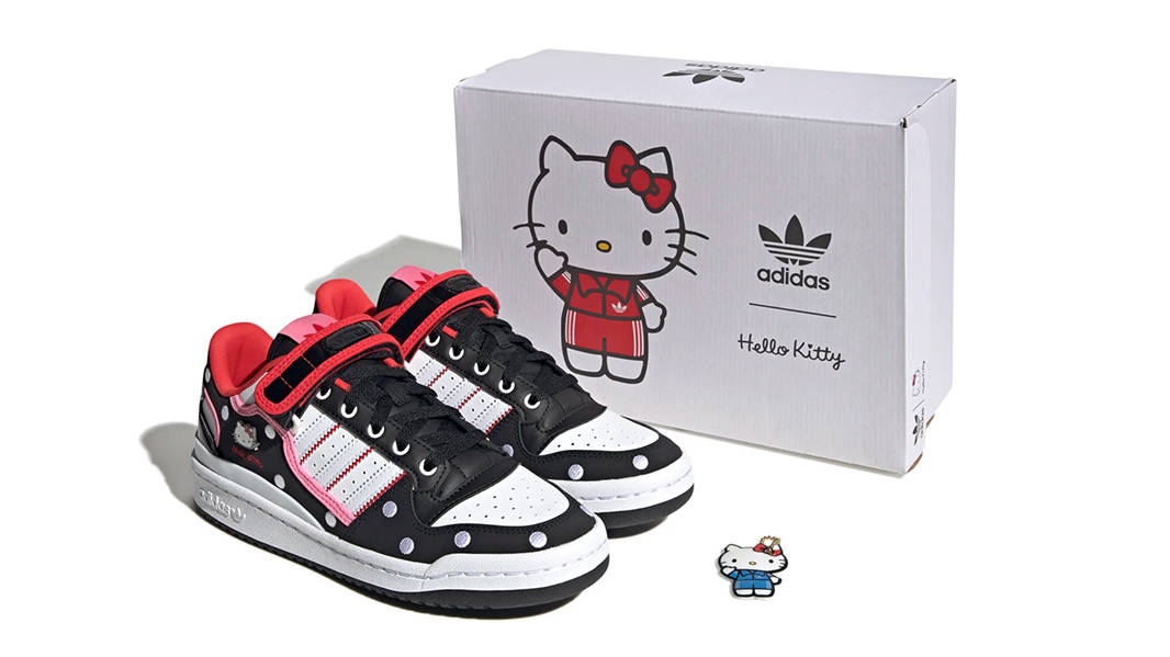 Hello Kitty x adidas Forum Low Black White GW7167 Side