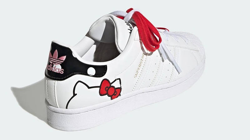 Hello Kitty x adidas Superstar White Multi GW7168 Back