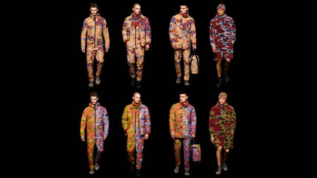 Stone Island Preps Its Overtly Colourful AW22 Heritage Camo Collection