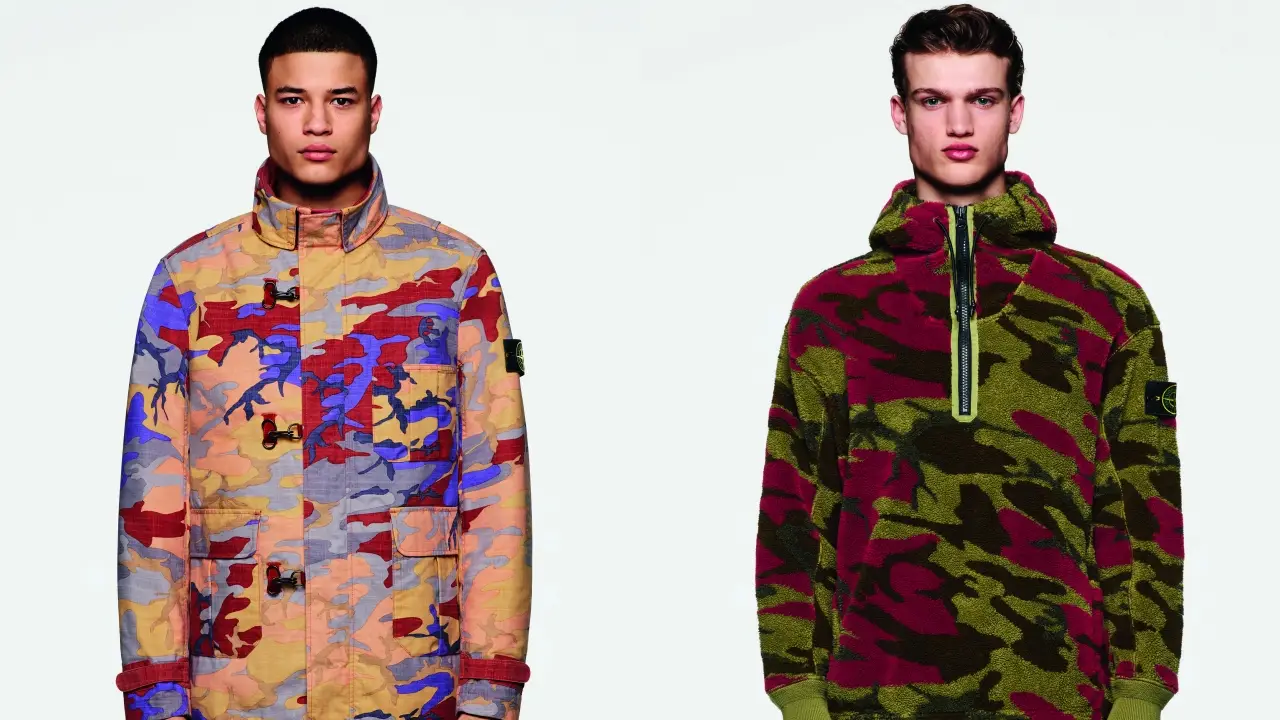 Stone Island Preps Its Overtly Colourful AW22 Heritage Camo Collection ...