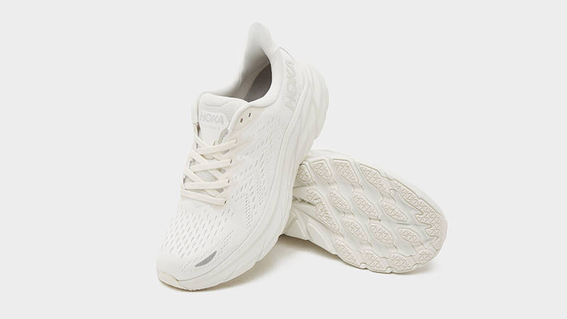 Hoka One One Clifton 8 White 1119394WWH Front