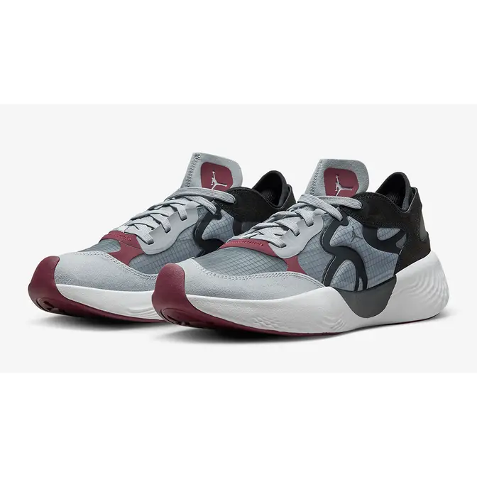 Jordan Delta 3 Low Grey Black Red DN2647-001 Side