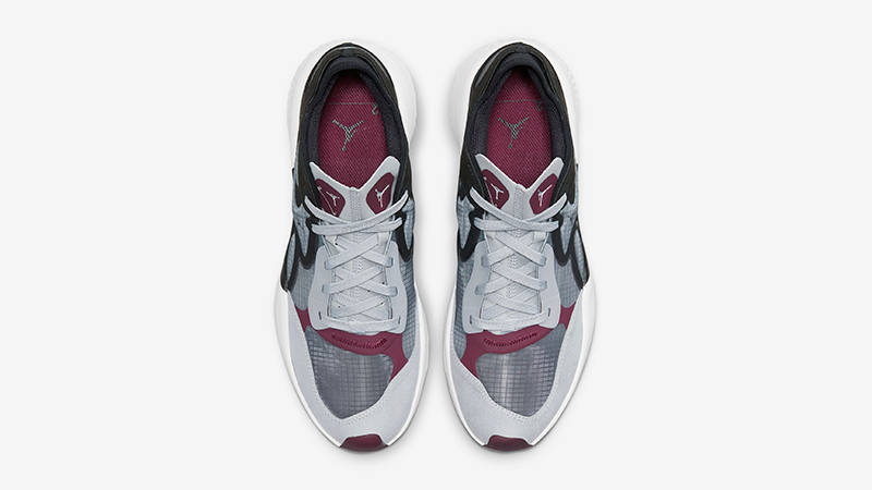 Jordan Delta 3 Low Grey Black Red DN2647-001 Top