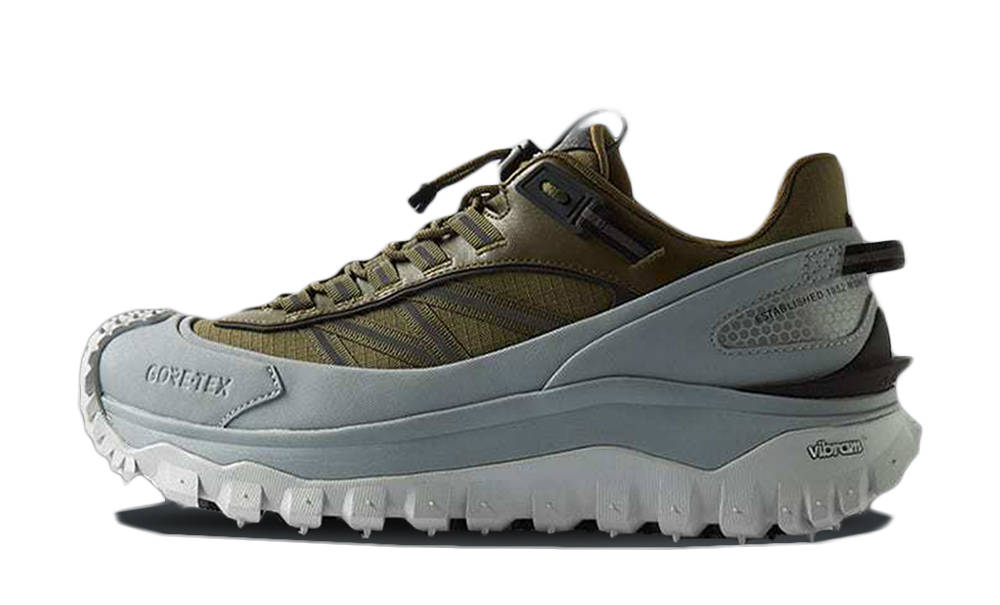 Moncler Trailgrip GTX Khaki Green Grey | Where To Buy