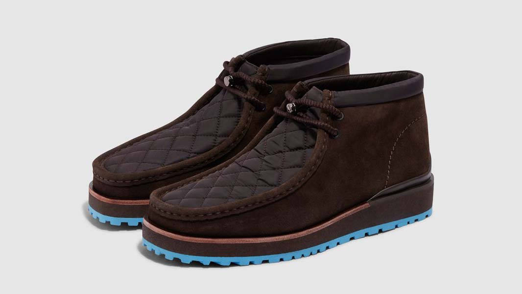 Moncler x Clarks Originals Wallabee Boots Dark Brown | Where To