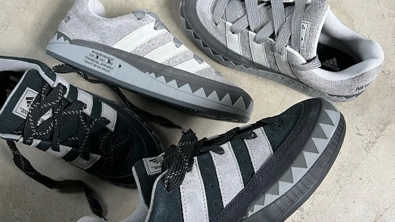 Neighborhood and adidas Offer Up a Stealthy Duo of ADIMATIC