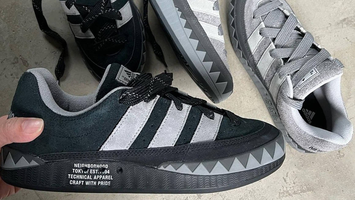 Neighborhood and adidas Offer Up a Stealthy Duo of ADIMATIC Colourways ...
