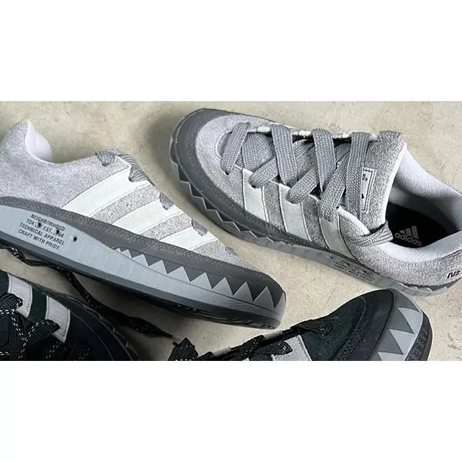 NEIGHBORHOOD x adidas Adimatic Grey | Where To Buy | HP6771 | The