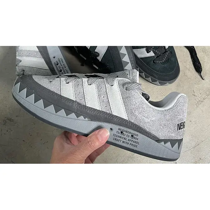 NEIGHBORHOOD x adidas Adimatic Grey | Where To Buy | HP6771 | The