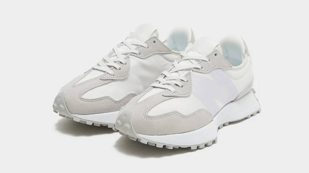 New Balance 327 Raincloud Grey White Front