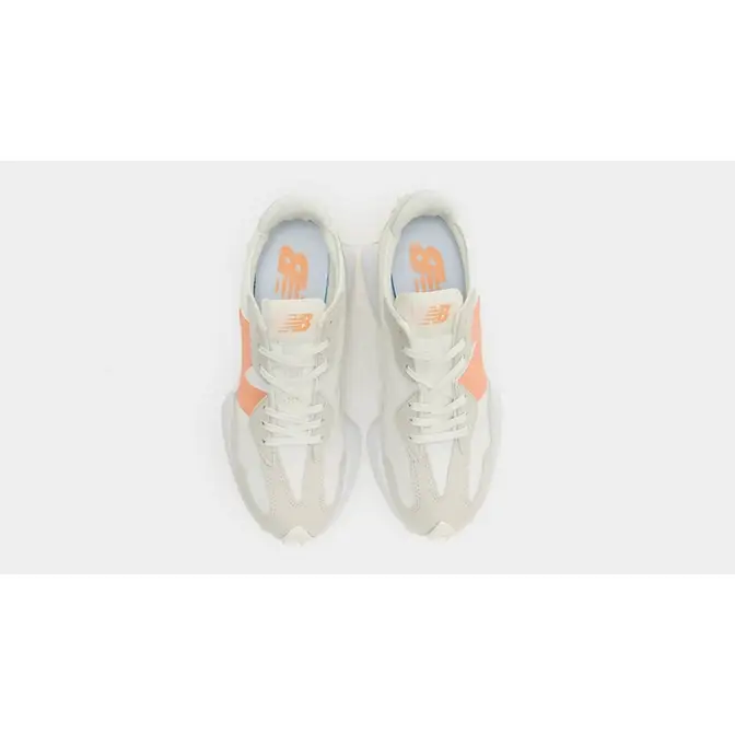 new balance 327 orange and white