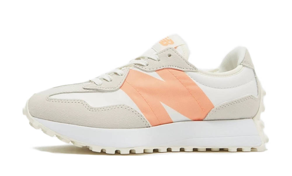 new balance 327 orange and white