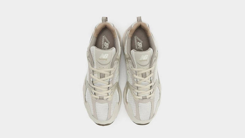 New Balance 530 Off-White Brown Top