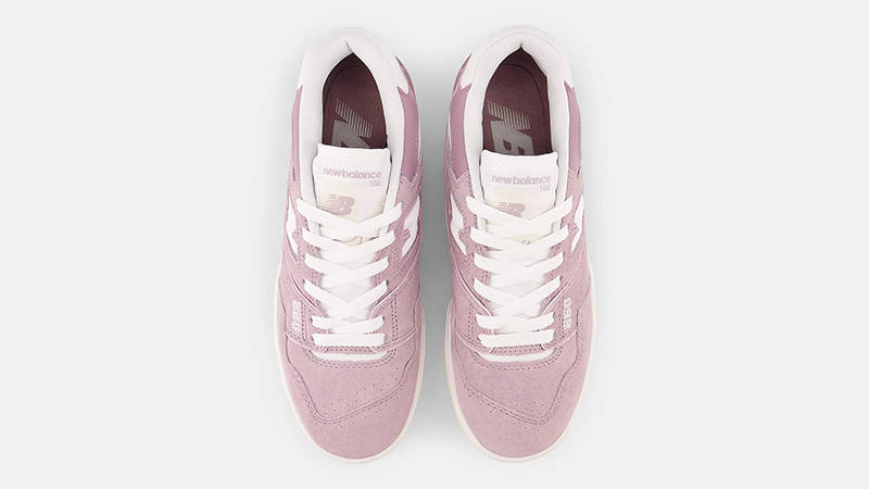 New Balance 550 Pink Suede BBW550PB Top