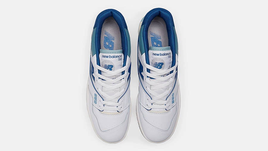 New Balance 550 White Blue Cream | Where To Buy | BB550NCC | The Sole ...