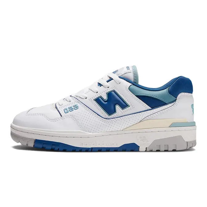 New Balance 550 White Blue Cream | Where To Buy | BB550NCC | The Sole ...