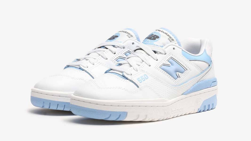 New Balance 550 White UNC Front