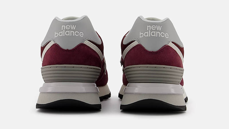 New Balance 574 Legacy Garnet Rain Cloud U574LGAA Back