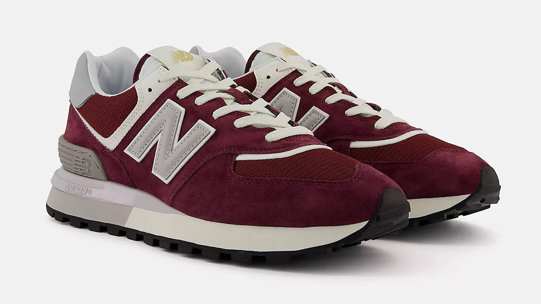 New Balance 574 Legacy Garnet Rain Cloud U574LGAA Side
