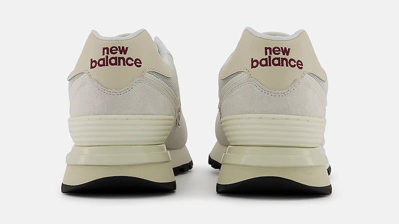 New balance 574 sea salt store with silver