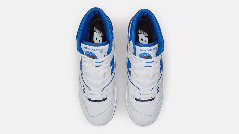 New Balance 650R White Blue BB650RWN Top