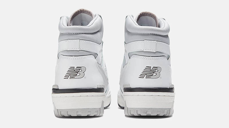 New Balance 650R White Grey Black BB650RWC Back