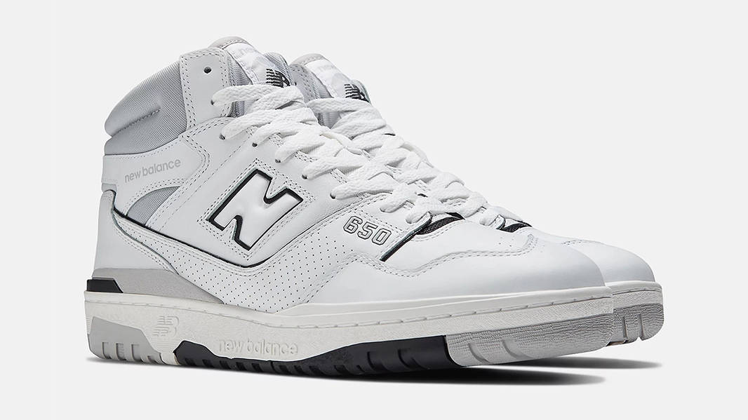 New Balance 650R White Grey Black BB650RWC Side