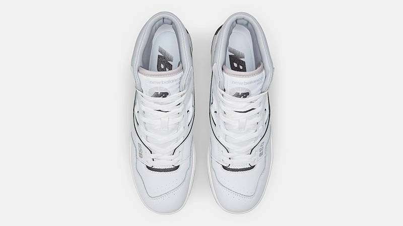 New Balance 650R White Grey Black BB650RWC Top
