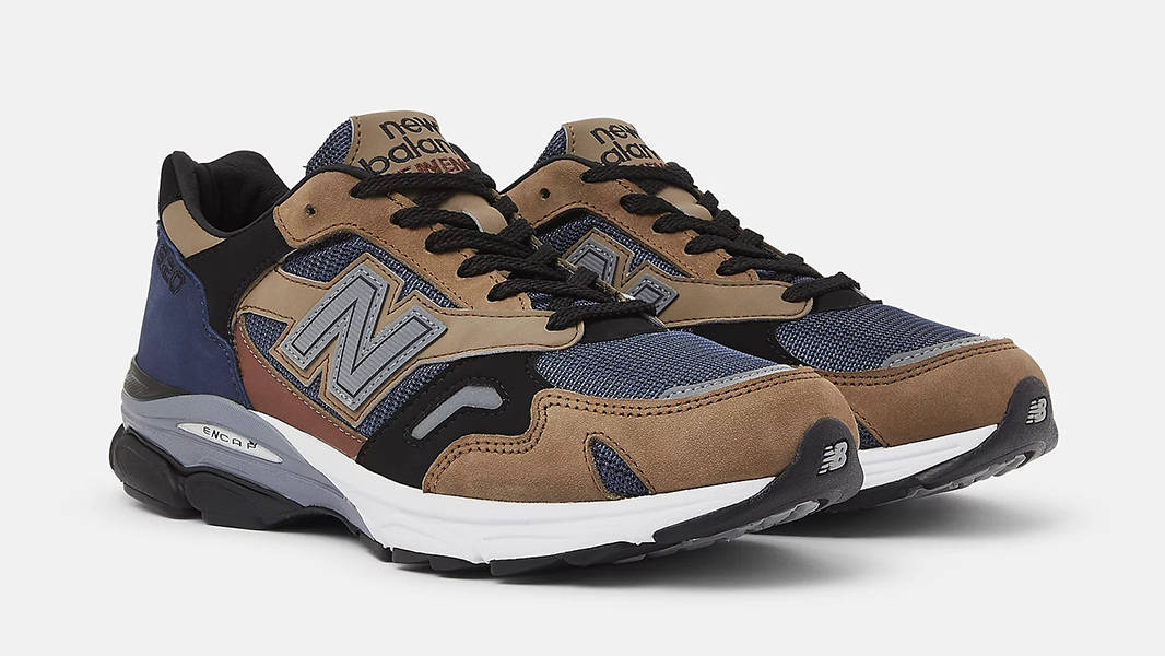 New Balance 920 Made in UK Navy Beige Black M920INV Side
