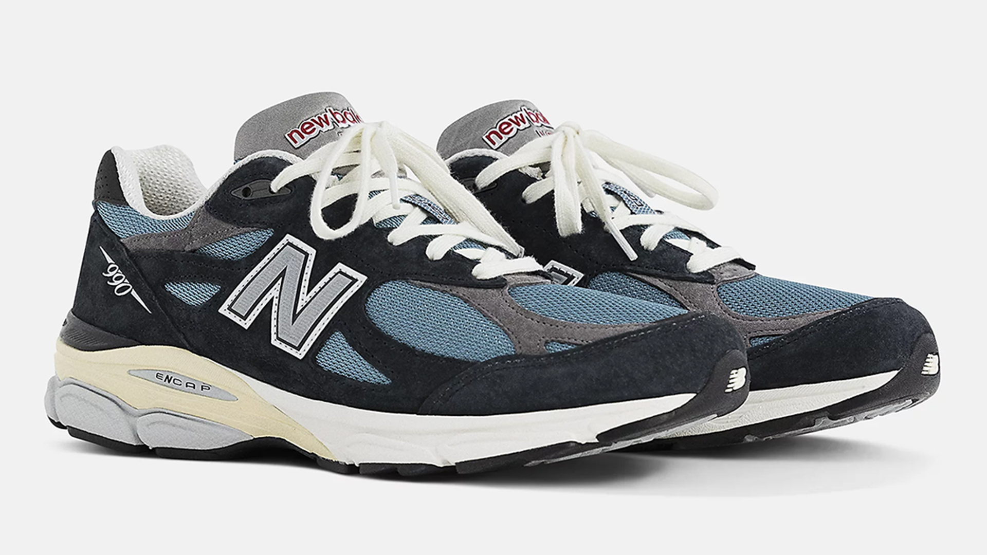 New Balance 990v3 Made In USA Navy Castlerock
