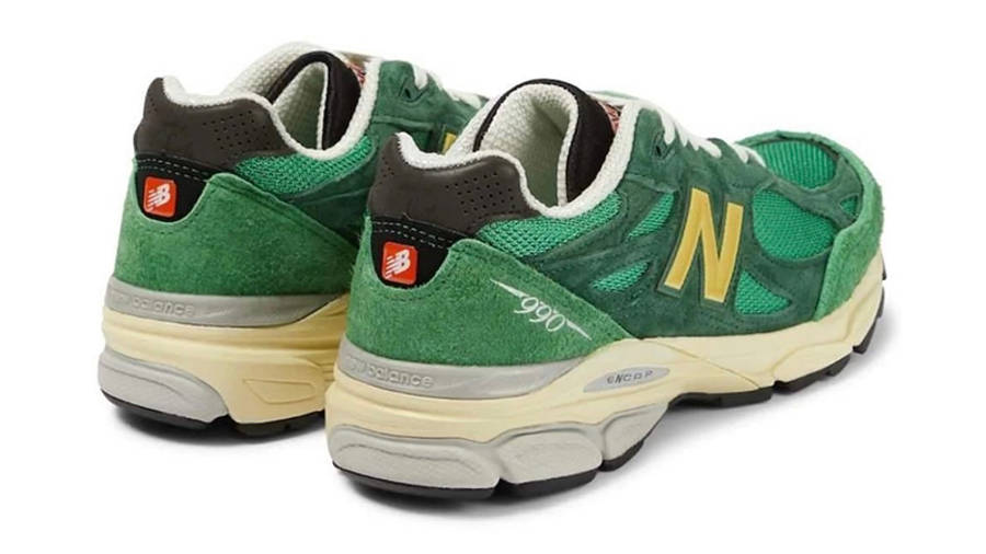 new balance 990v3 green gold