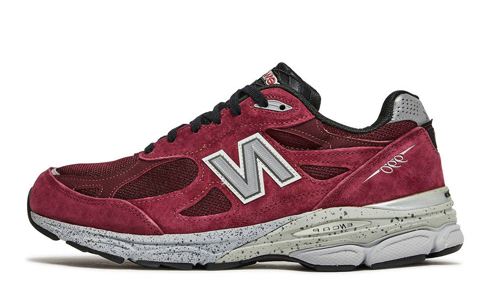 New Balance 990v3 Made In USA Burgundy M990BU3