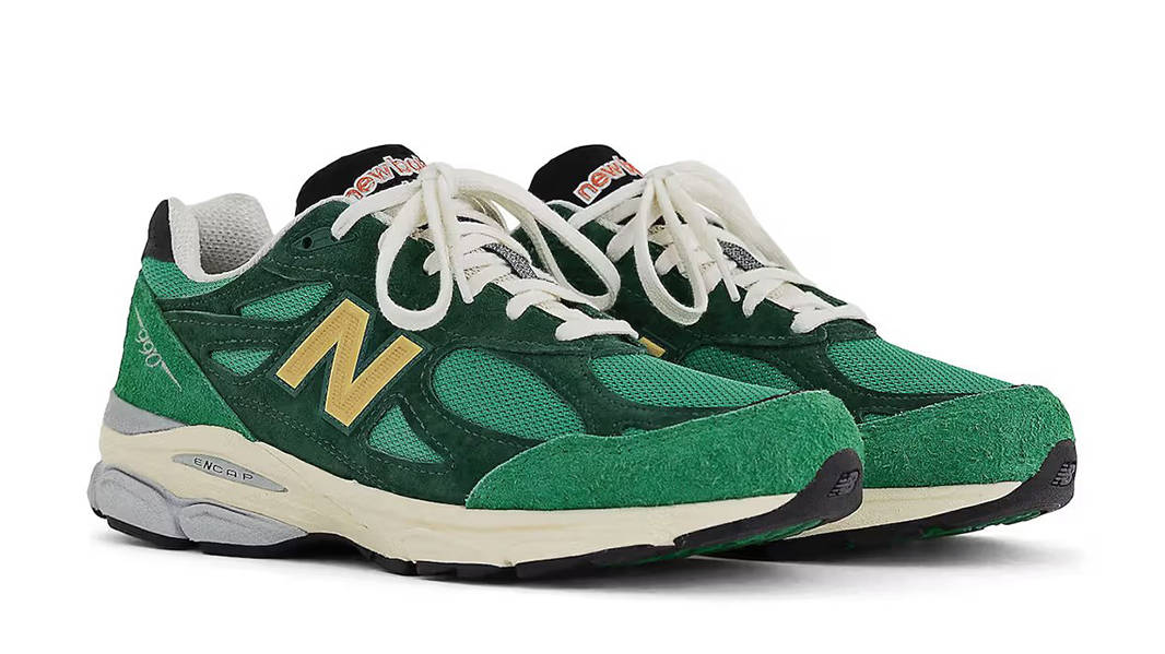 New balance green and outlet gold