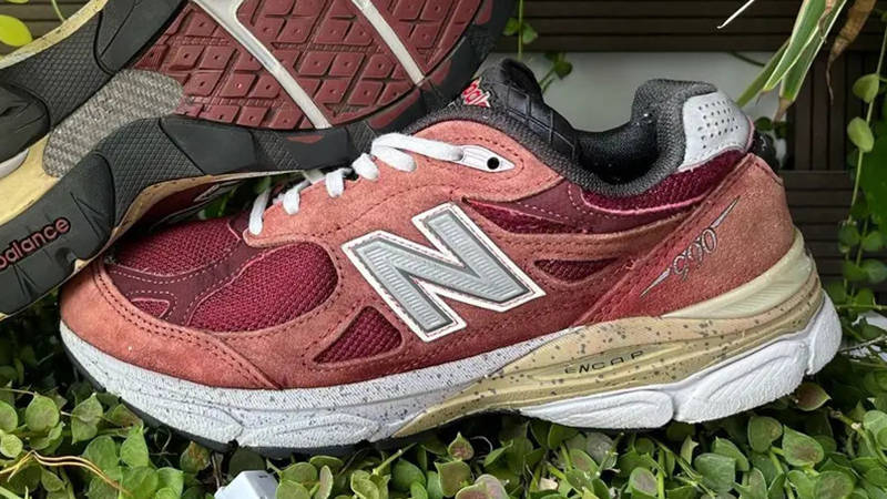 New Balance 990v3 Made In USA Red Side