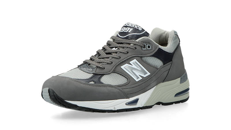 New Balance 991 Grey Navy Blue M991GNS Front