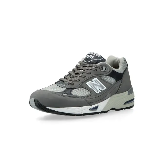 New Balance 991 Grey Navy Blue M991GNS Front