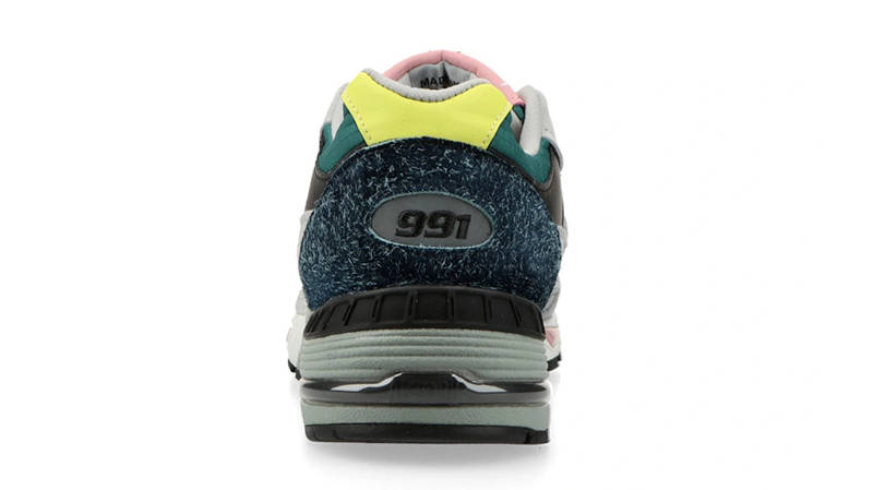 New Balance 991 Grey Teal M991PSG Back